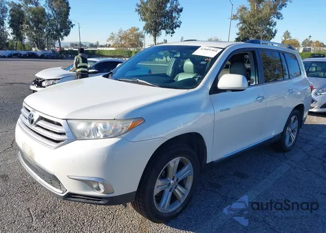 2012 Toyota Highlander Limited V6 из США, поврежденный, VIN 5TDYK3EH5CS064484